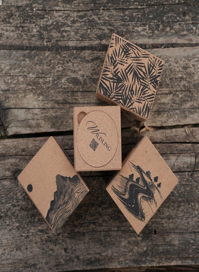 Wildling Dancing in The Rain | Rain, Tuberose Scented Soy Candle in Long-Lasting Cork Box (White) - Image 5